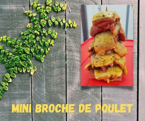 Mini broche de poulet, Vienne, La Ferme Guinet